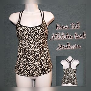 Kona Sol athletic workout tank top medium